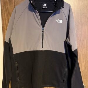 The North Face Black Fleece Half-Zip Pullover